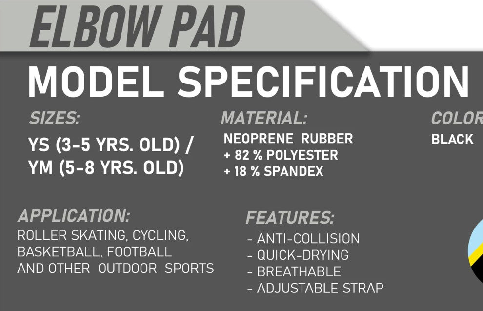 Protective Gear- Elbow Pads Kids (Maru)