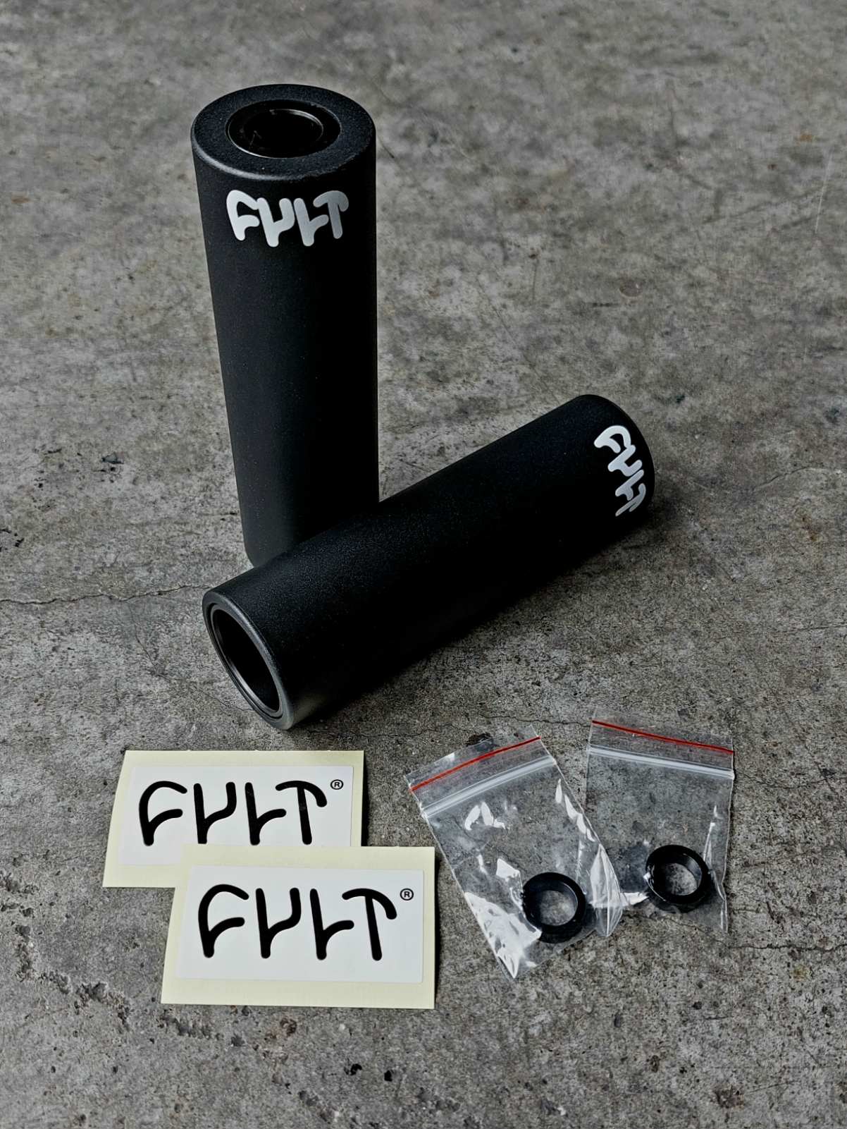 CULT Butter Nylon BMX Pegs (by pair)
