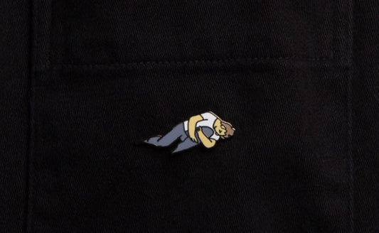 Godandfamous, Enamel Pin - Fail