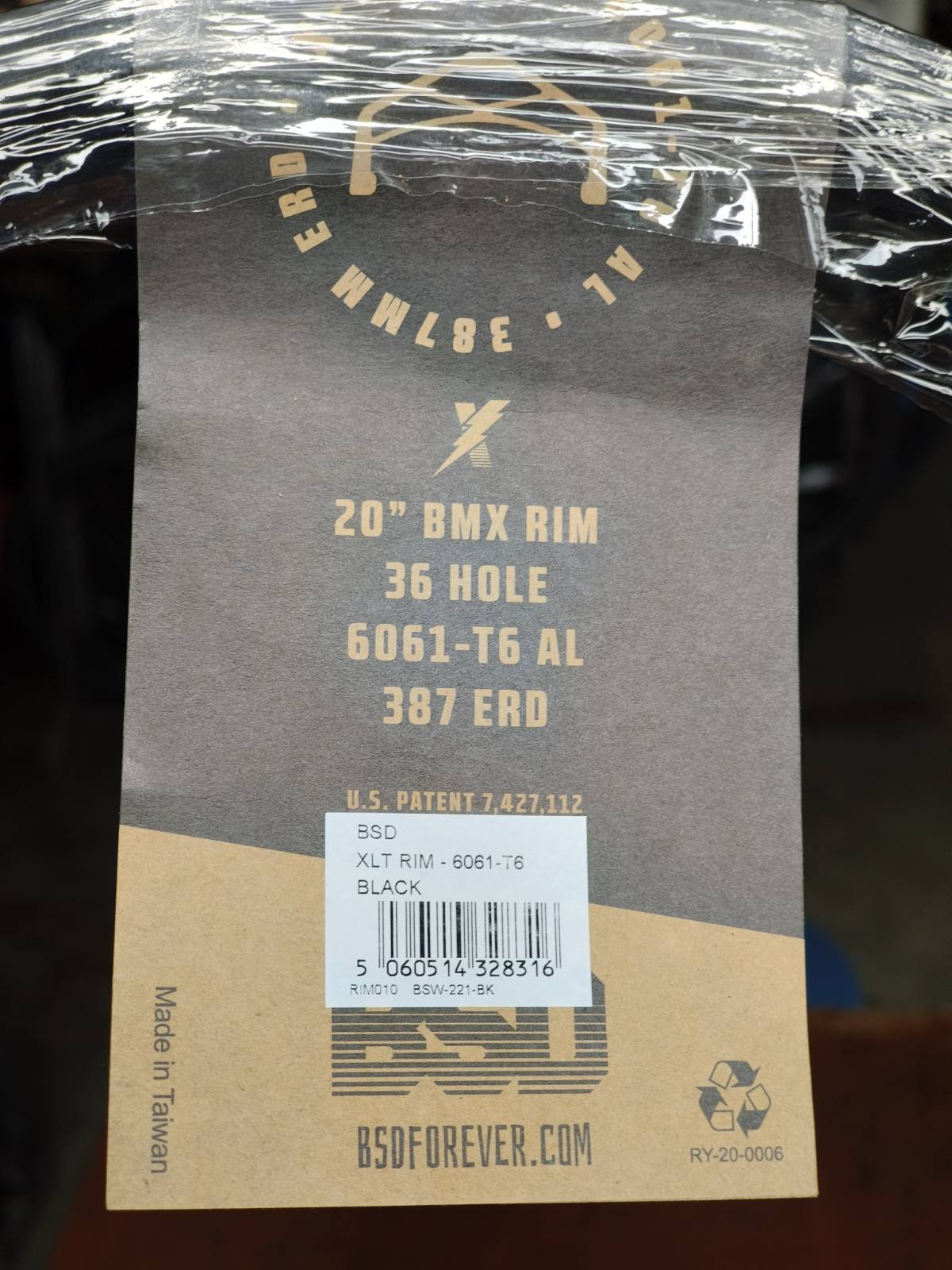 BSD XLT Rims 36H (by pair)