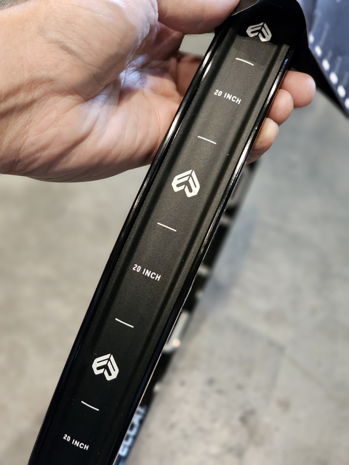 Eclat E440 BMX Rim, Black (sold by piece)