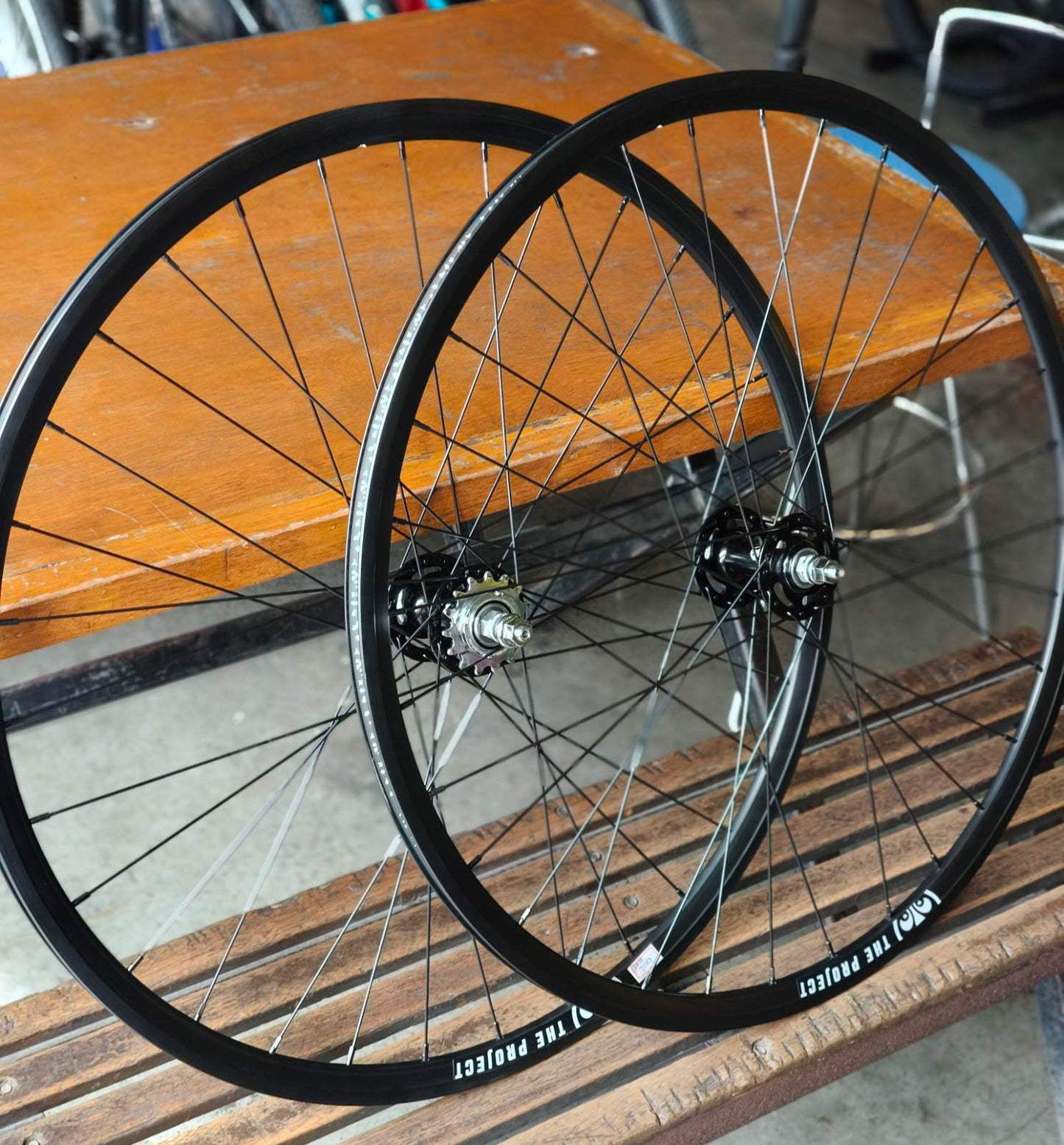 Wheel set, The Project 700C, 32H