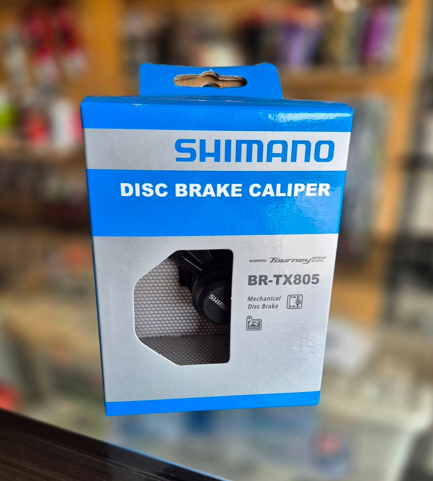 Shimano Tourney BR-TX805 Mechanical Disc Brake Caliper (Front or Rear Ind. Pack)
