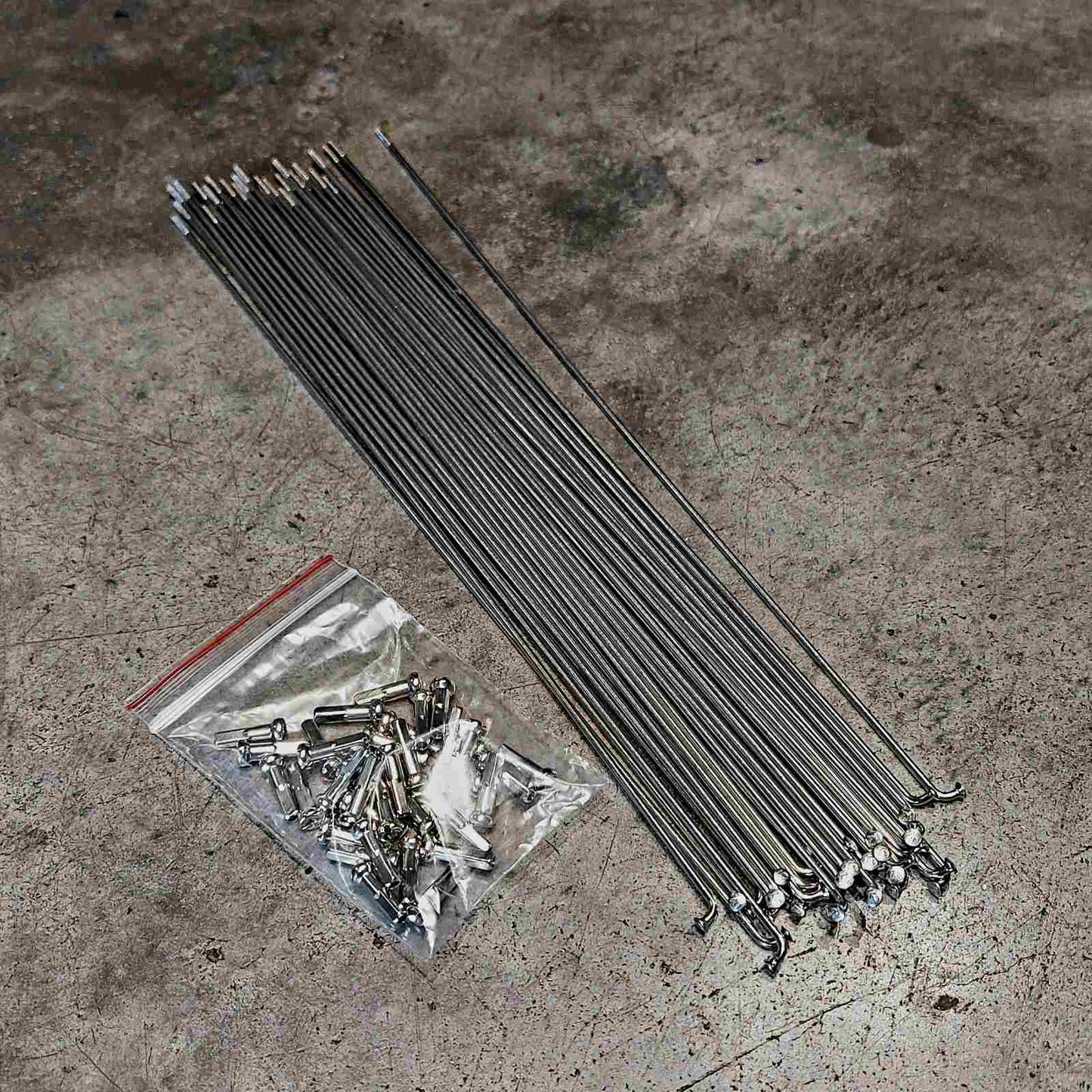 Spokes 700C 282mm (36pcs) - Silver