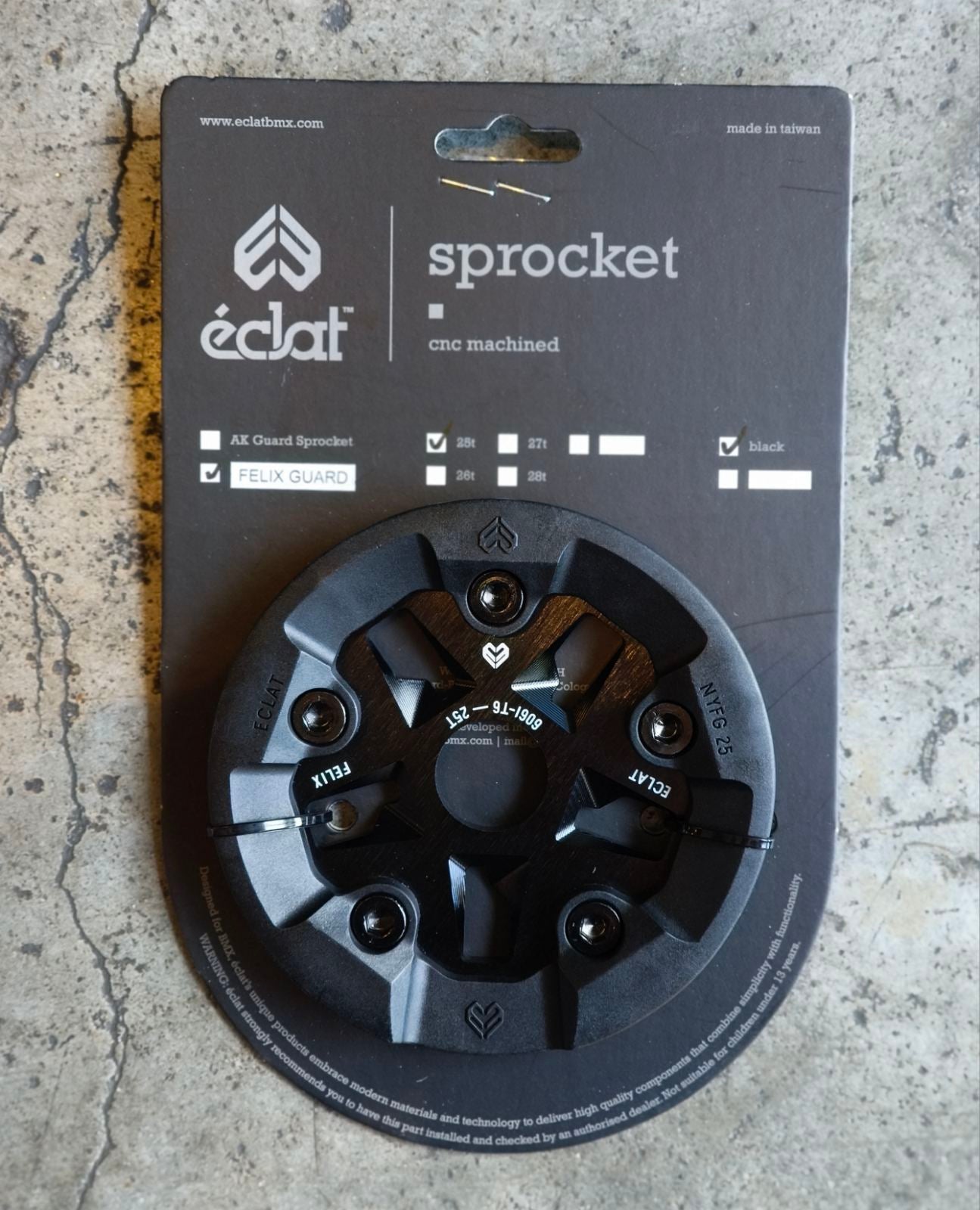 Eclat, Felix Guard Sprocket 25T