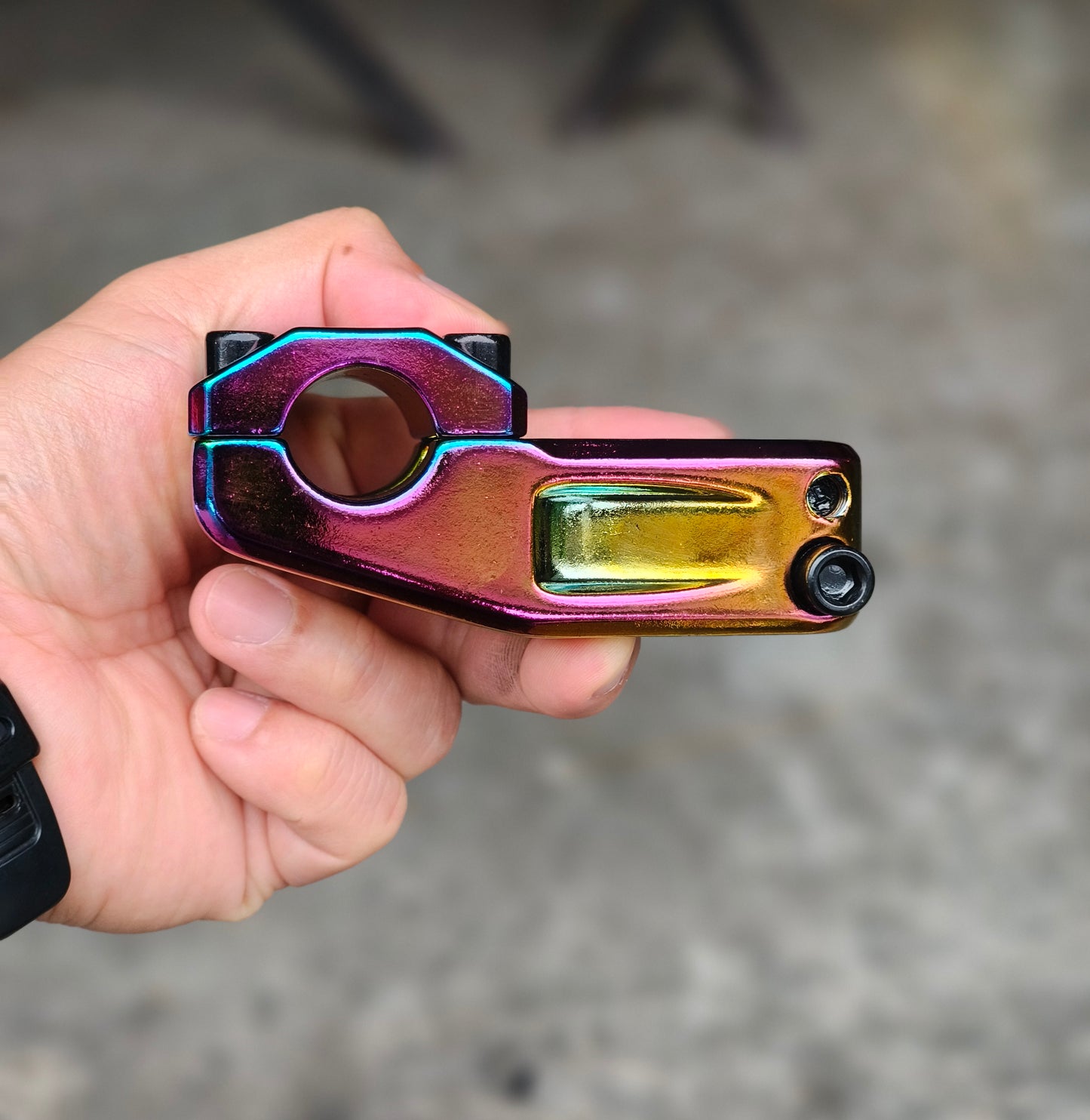Mission BMX, Control Stem - Oil Slick Finish
