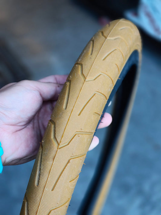 Kink BMX, Tire Sever 20 x 2.40 Gum w/ Black Side (sold by pair)