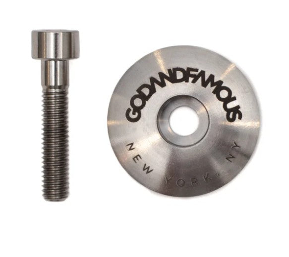 Top Cap - Godandfamous, Team Titanium Top Cap Raw