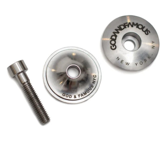 Top Cap - Godandfamous, Team Titanium Top Cap Raw