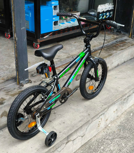 Bike 16 Kamikaze, Alloy Rims (suitable for kids aged 4–5 years old) Black