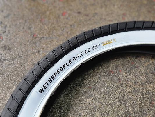 Wethepeople Activate BMX Tire 20 x 2.40", White wall (per piece)