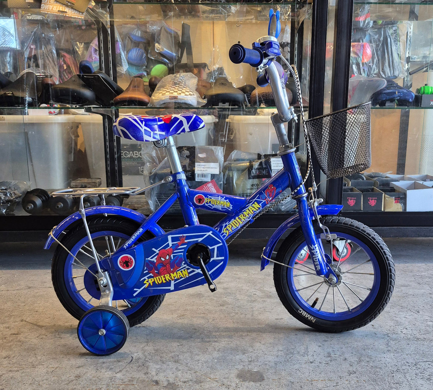 Bike 12 Spider man (suitable for kids aged 2 to 3 years old)