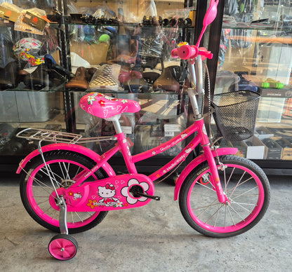 Bike 16 Hello Kitty (suitable for kids aged 4–5 years old)