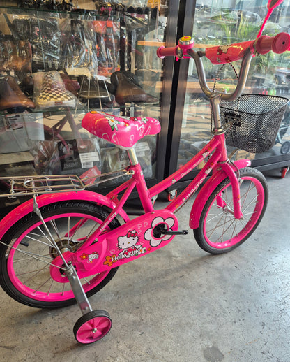 Bike 16 Hello Kitty (suitable for kids aged 4–5 years old)