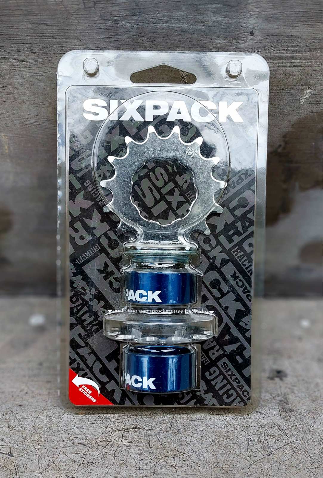 SIXPACK SINGLE SPEED KIT - Available in Red and Blue color