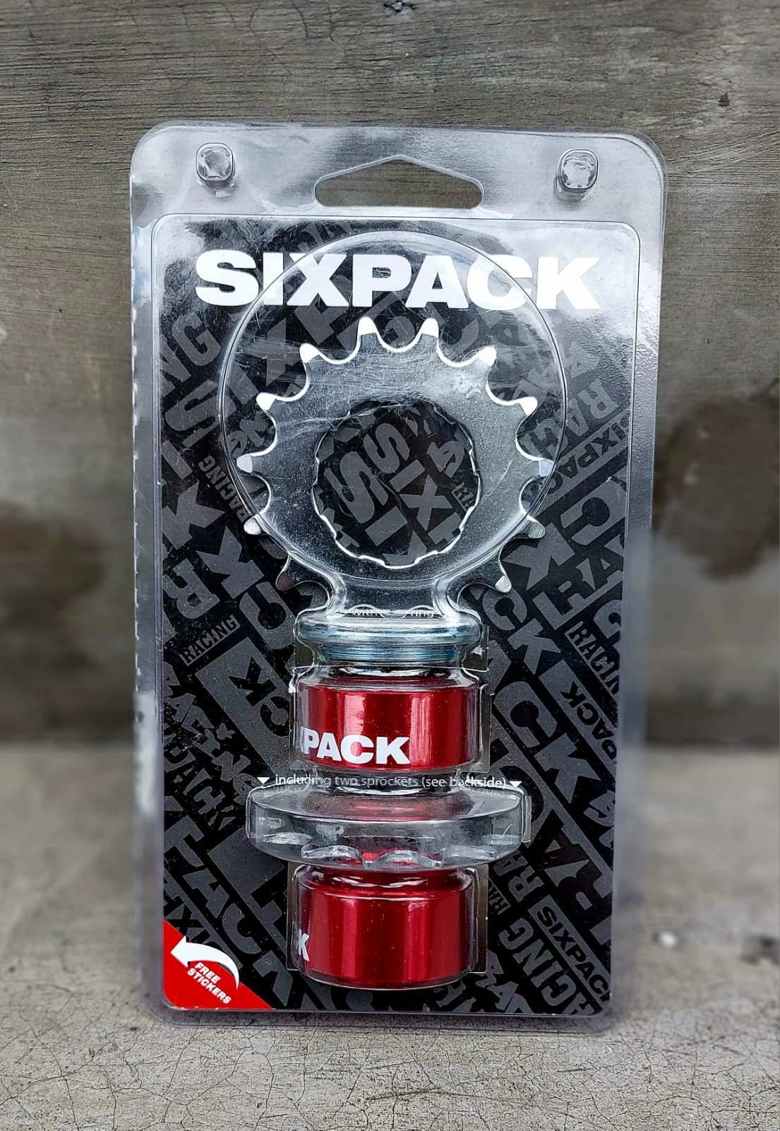 SIXPACK SINGLE SPEED KIT - Available in Red and Blue color