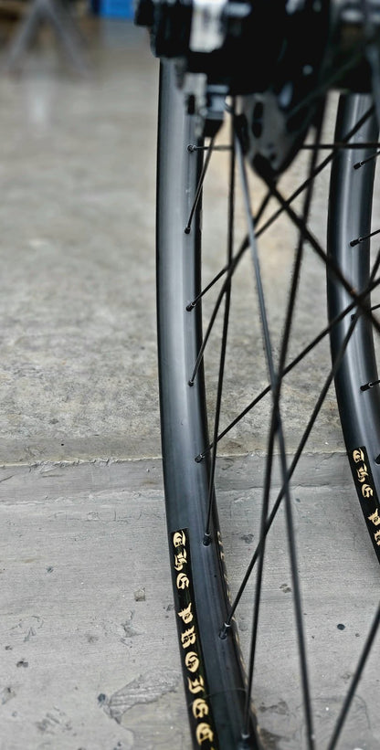 Wheel Set - THE PROJECT TP SLAY Rims, The Project Non-Boost Hubs