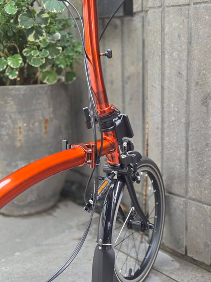 PREOWNED BROMPTON P LINE URBAN 2024 – FLAME LACQUER