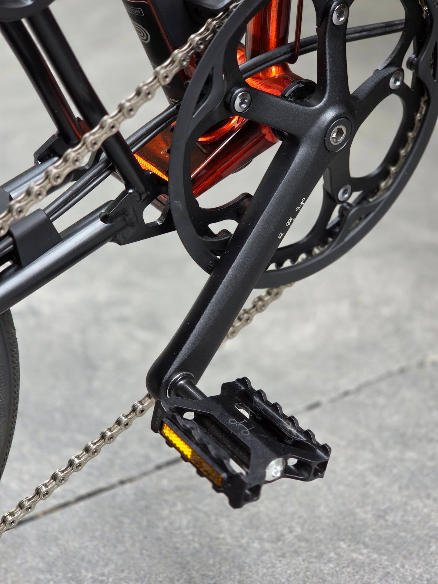 PREOWNED BROMPTON P LINE URBAN 2024 – FLAME LACQUER