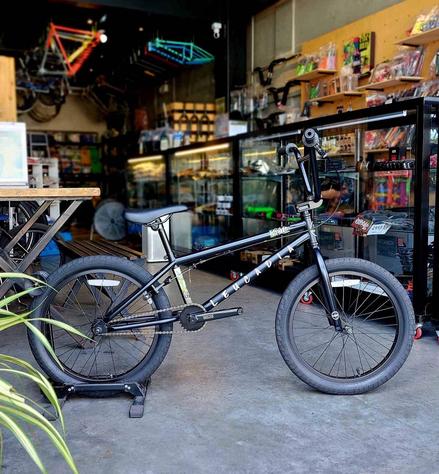 Haro Leucadia Matte Black BMX Bike