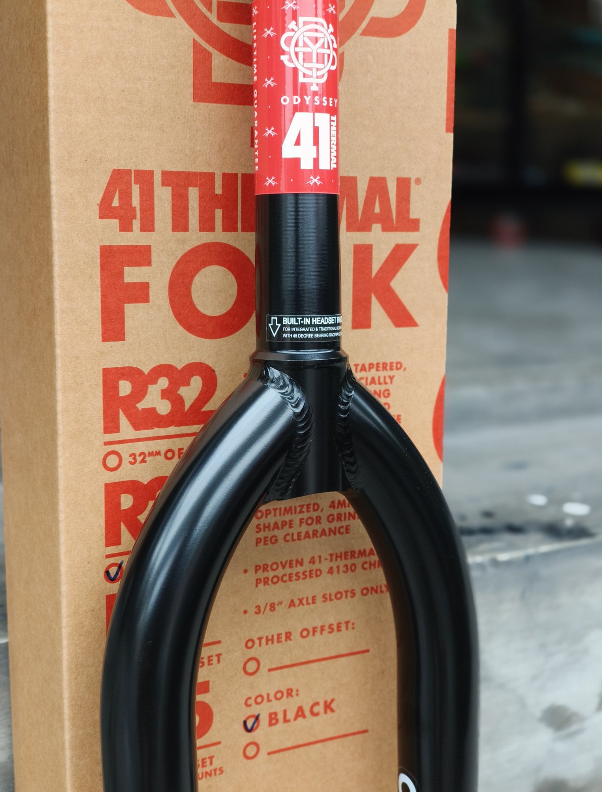 ODYSSEY R25 FORK BMX