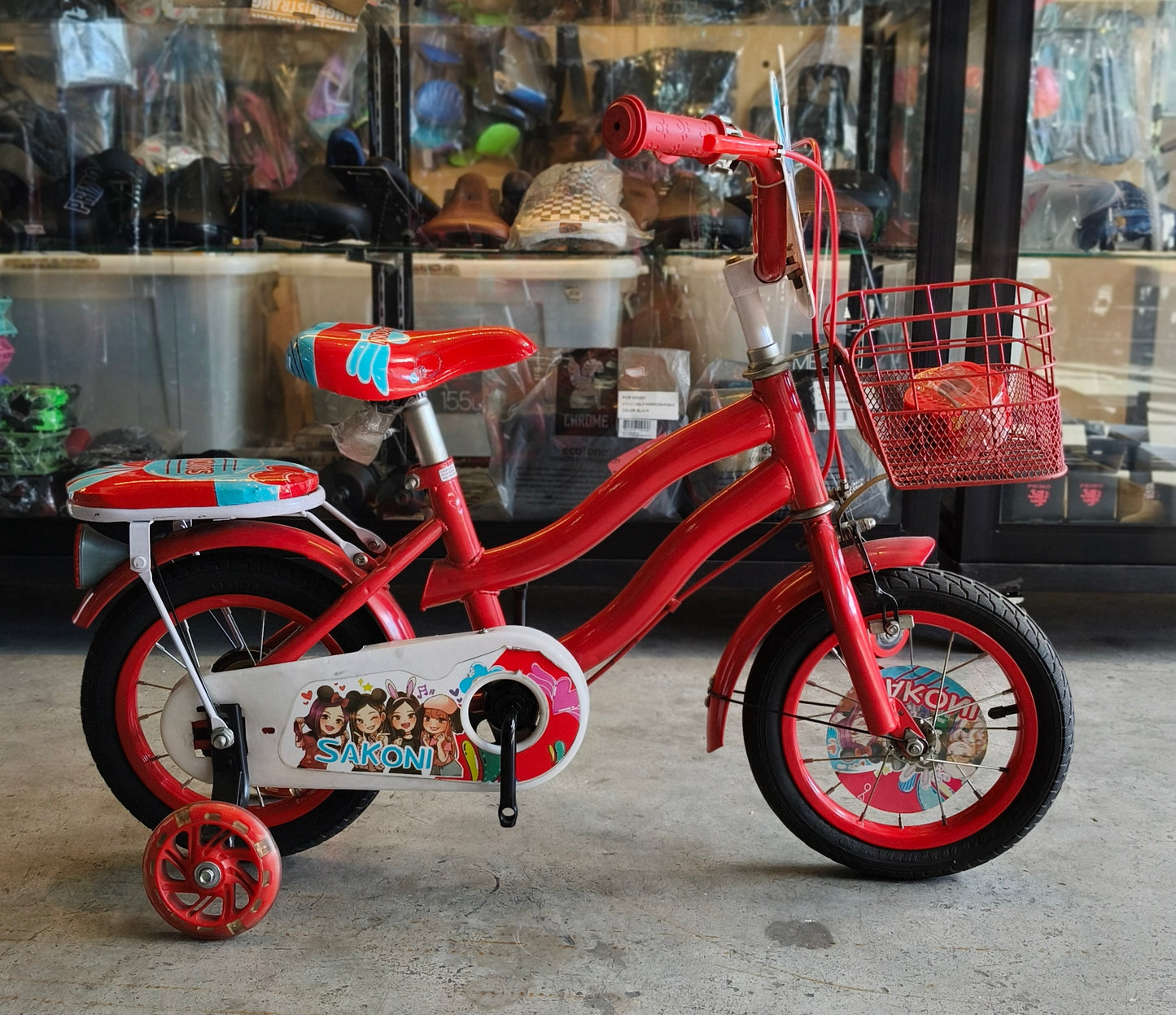 Bike 12 Sakoni (suitable for kids aged 2 to 3 years old)