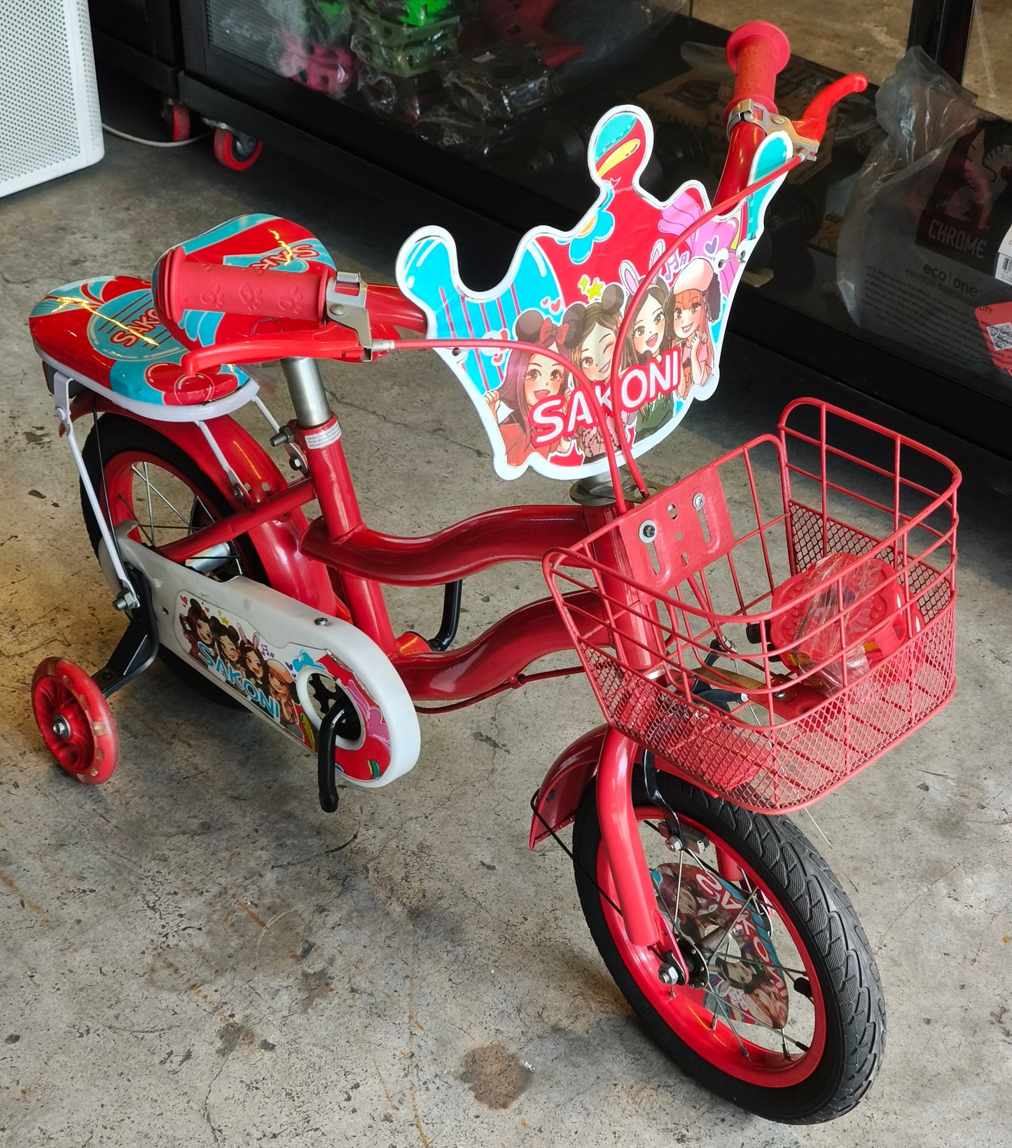 Bike 12 Sakoni (suitable for kids aged 2 to 3 years old)