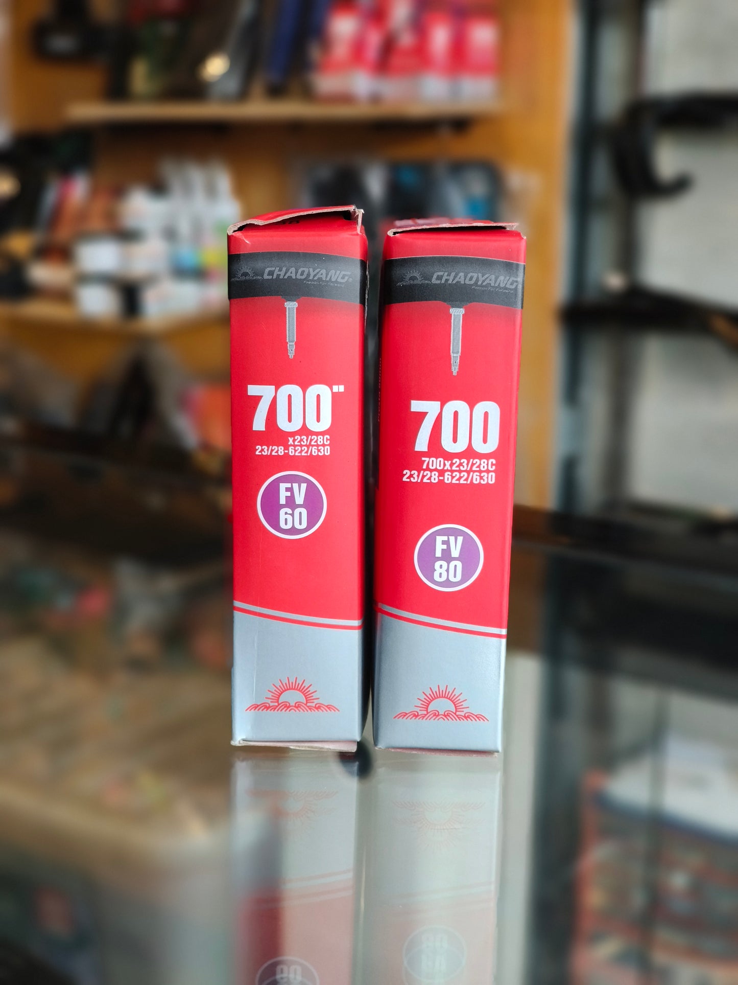 Tube 700 x 23/ 28C,Chaoyang FV (available in 60mm and 80mm)