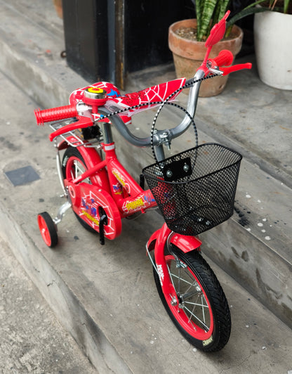 Bike 12 Spider man (suitable for kids aged 2 to 3 years old)