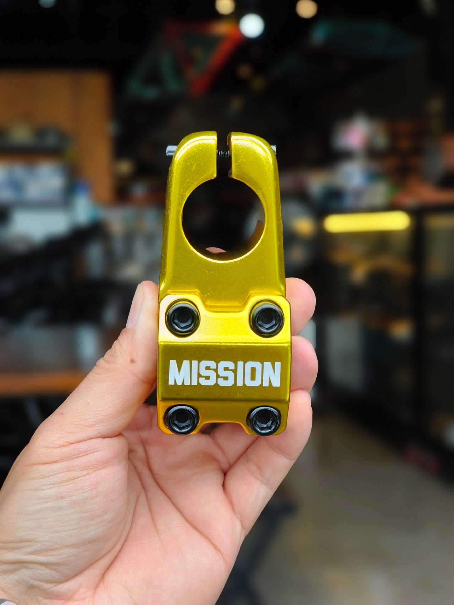 Mission BMX, Control Stem Gold