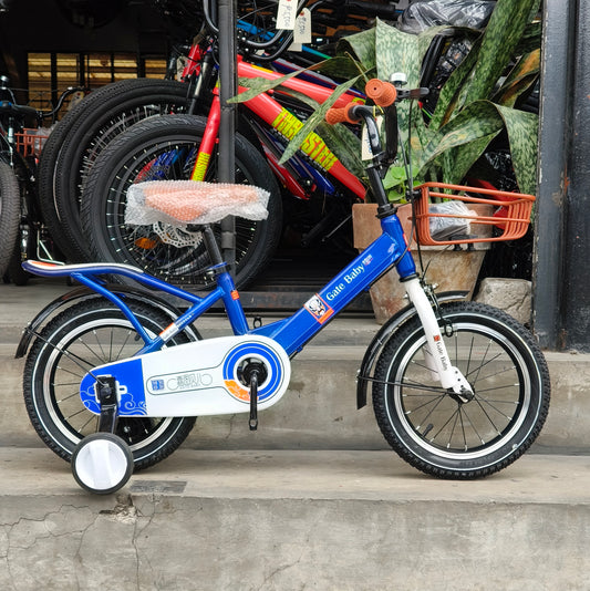 Bike 14 Gatebaby Blue (suitable for kids aged 3 to 4 years old)