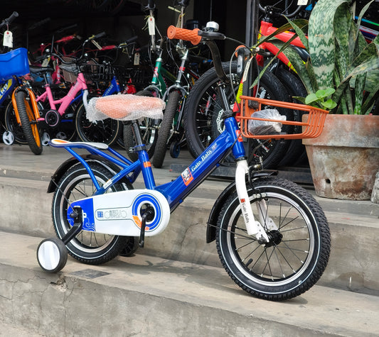 Bike 14 Gatebaby Blue (suitable for kids aged 3 to 4 years old)