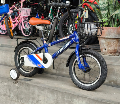 Bike 14 JT Blue (suitable for kids aged 3 to 4 years old)