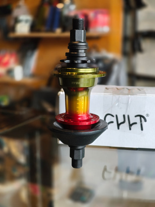 Cult Crew RASTA Hybrid Rear Hub w/ Non Drive Guard (LSD/ RSD)