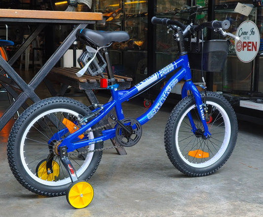Bike 16 KZ Mtbike, Alloy Rims (suitable for kids aged 4–5 years old) Blue