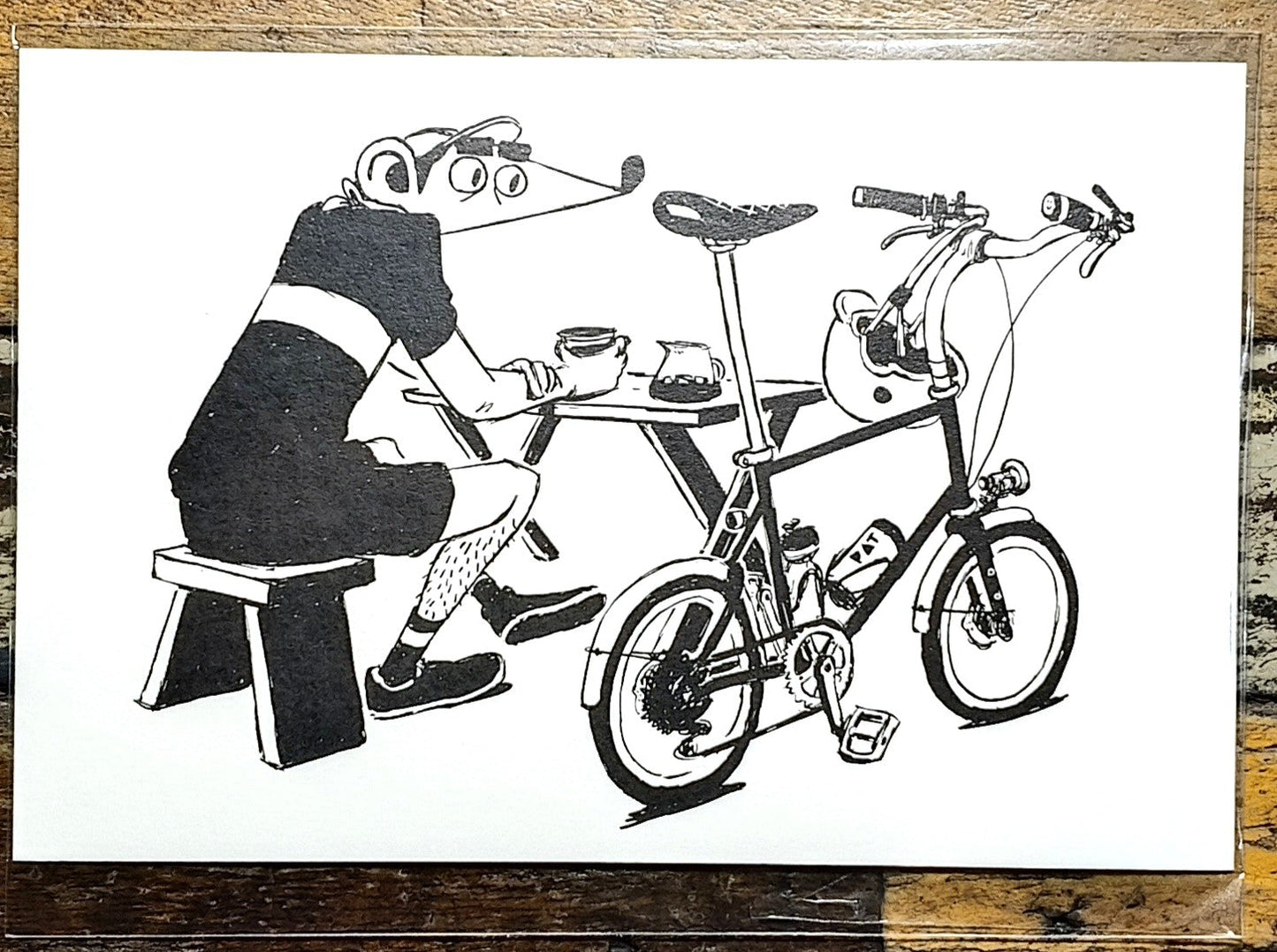 Bike Travel Postcards (sold per piece)