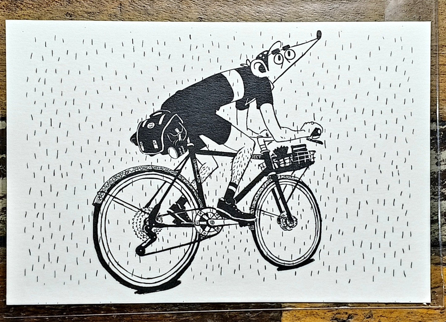 Bike Travel Postcards (sold per piece)