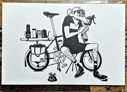 Bike Travel Postcards (sold per piece)