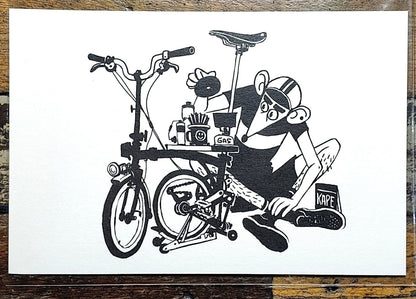 Bike Travel Postcards (sold per piece)