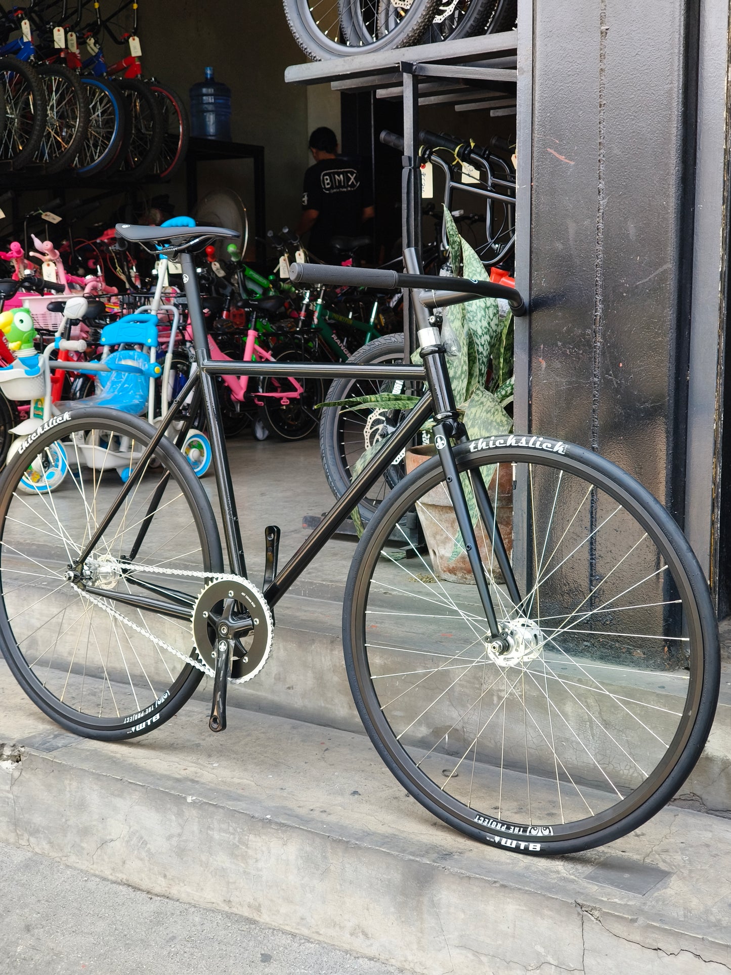 The Project Hiten Frame V2 (Fixed Gear Build) Size 52 - Gloss Black