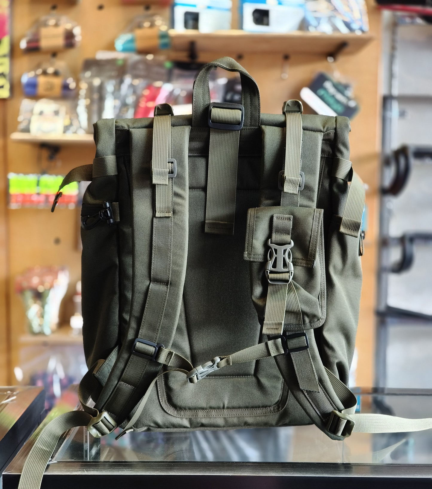 Backpack - Exonomad, Rolltop Army Green