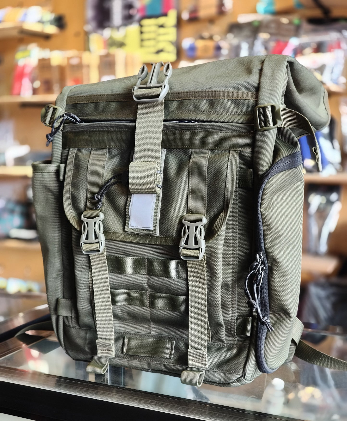Backpack - Exonomad, Rolltop Army Green