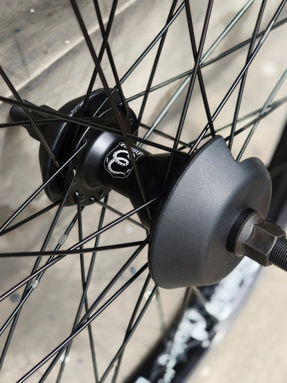 Rim Set, Alex Supra Dome Rims powered by Enemy Axis Front & Sonic Rear Hubs (sold as set)