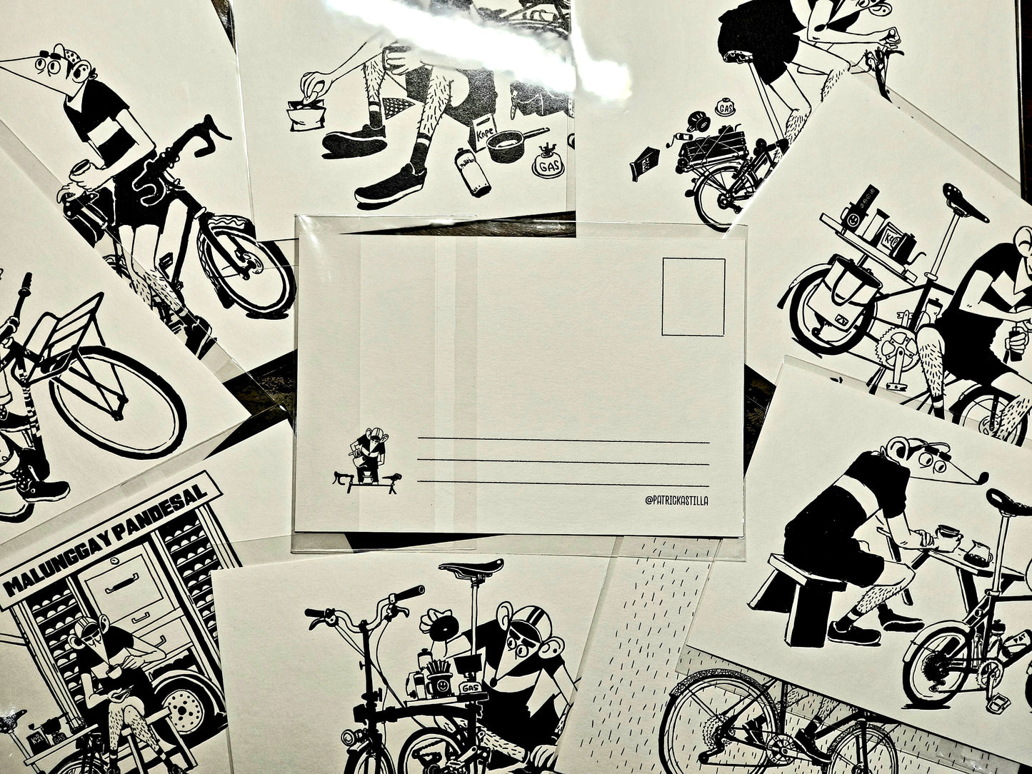 Bike Travel Postcards (sold per piece)