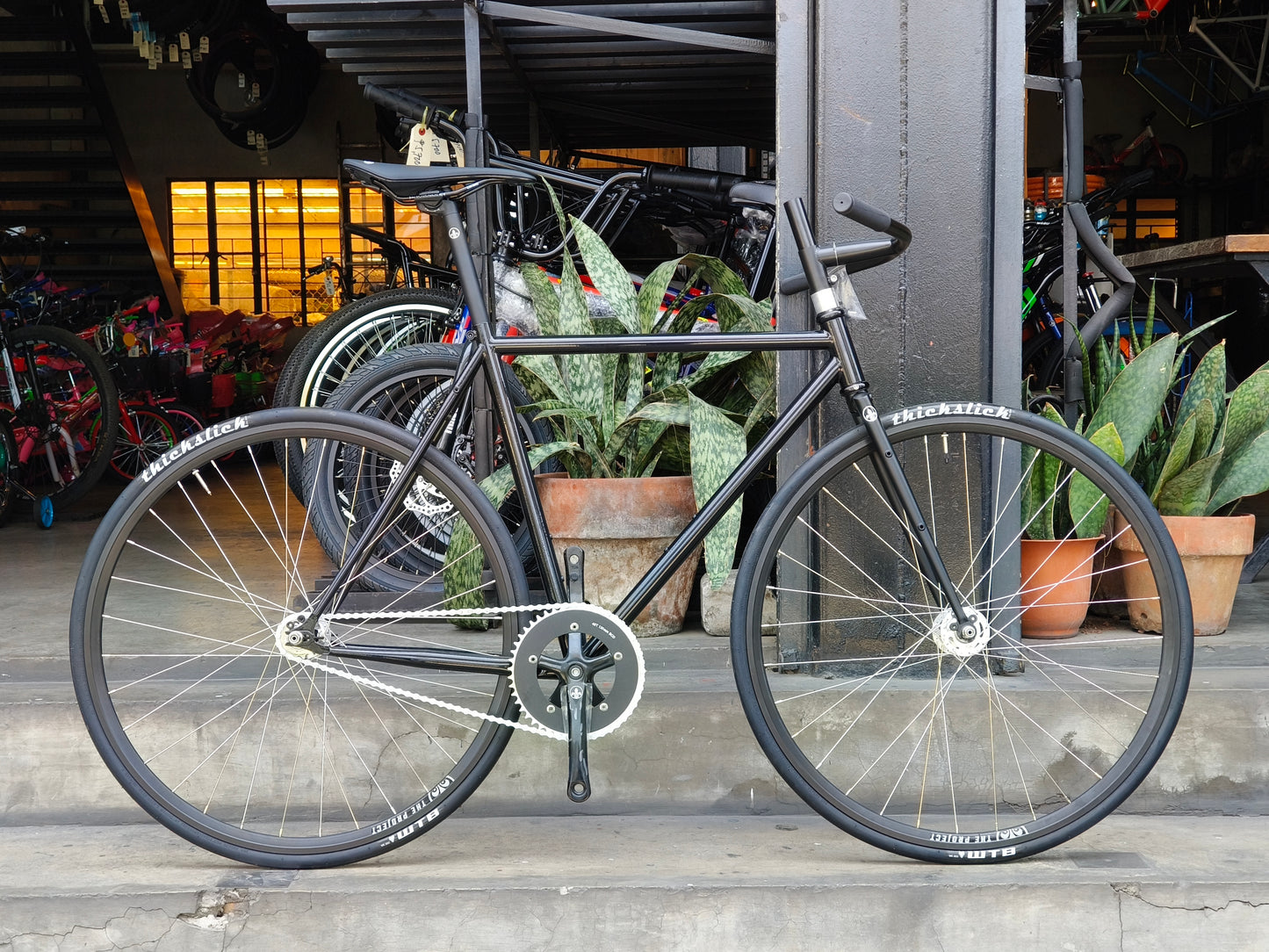 The Project Hiten Frame V2 (Fixed Gear Build) Size 52 - Gloss Black