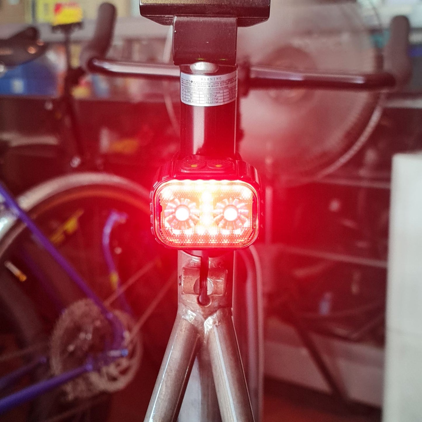 Led Usb Rechargeable Front & Rear Light Set