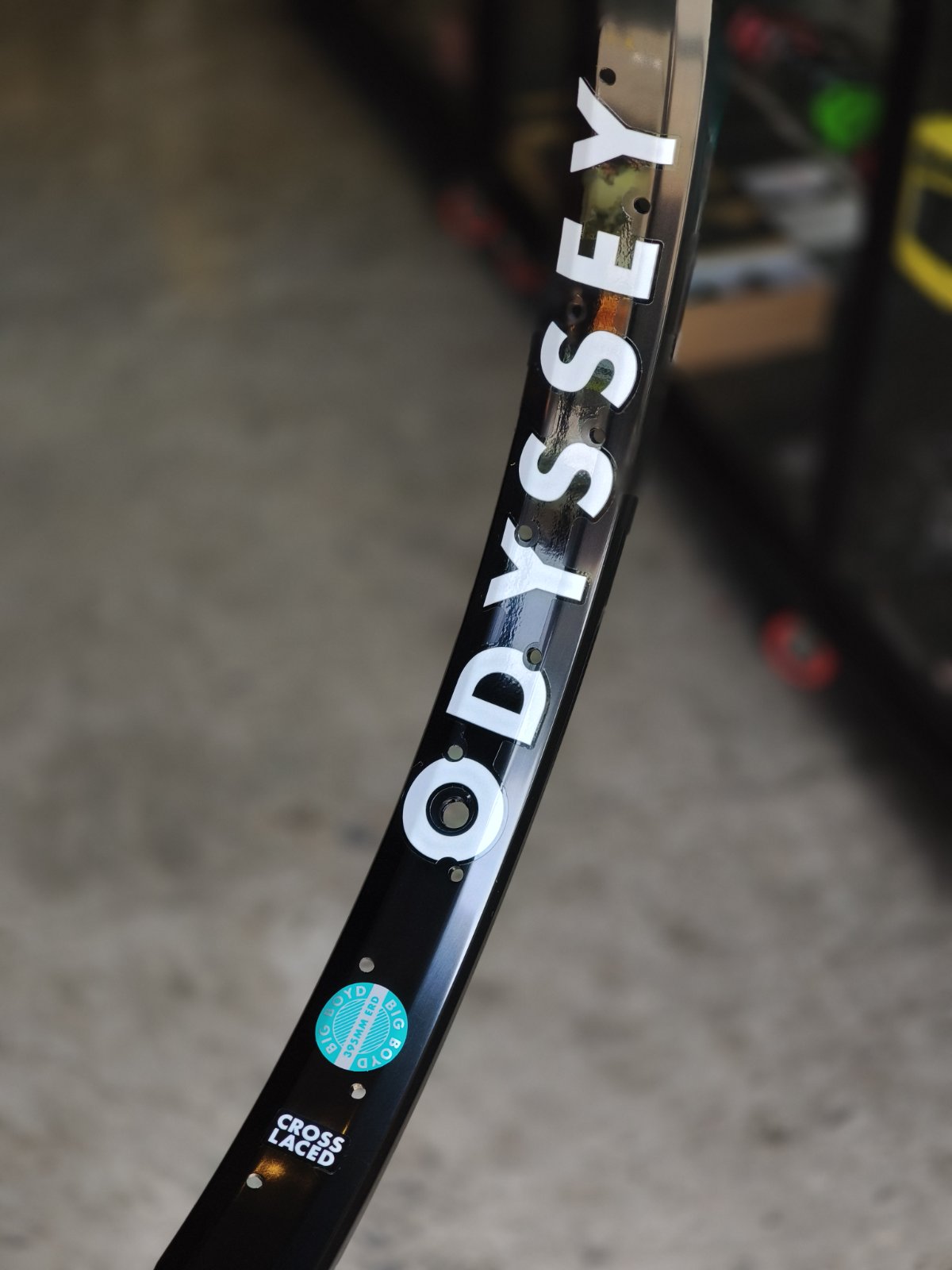 Odyssey Big Boyd Rim – HARD ANODIZED BLACK (by pair)