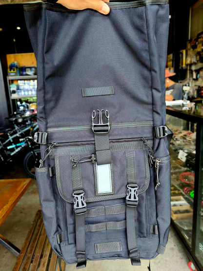 Backpack - Exonomad, Rolltop Black