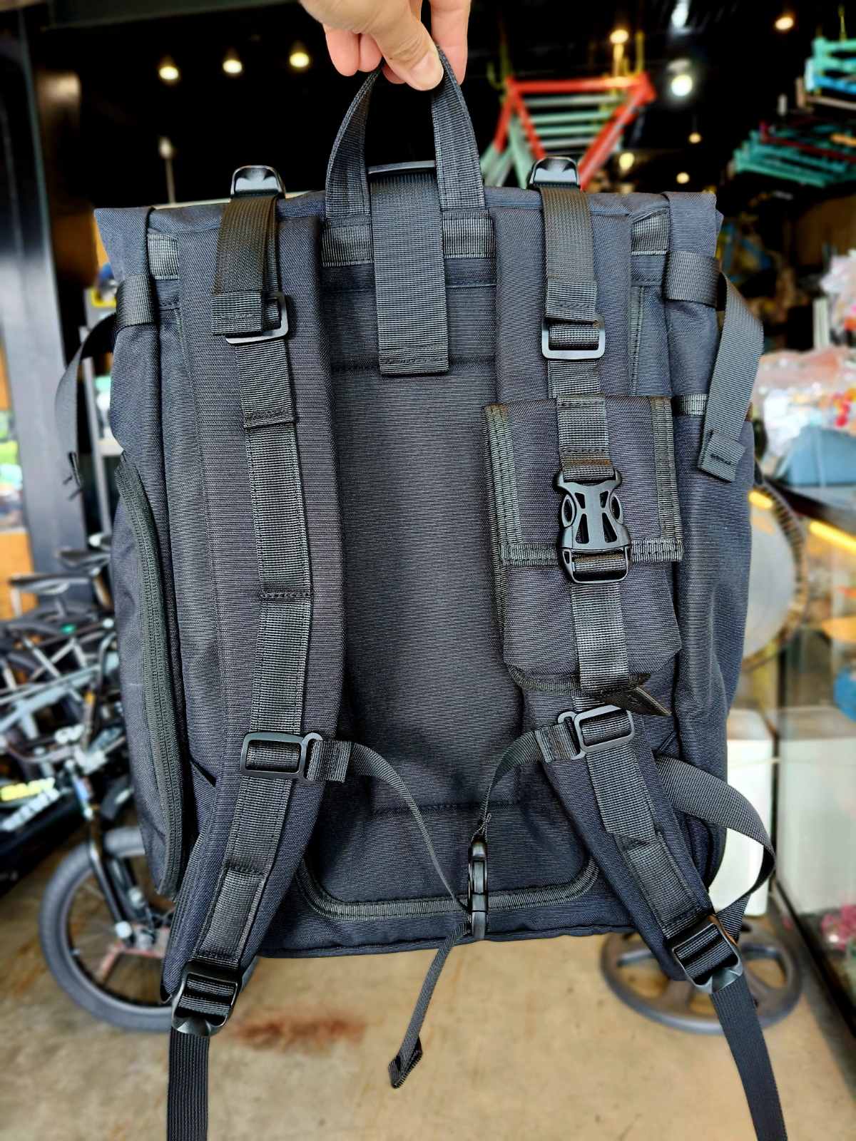 Backpack - Exonomad, Rolltop Black