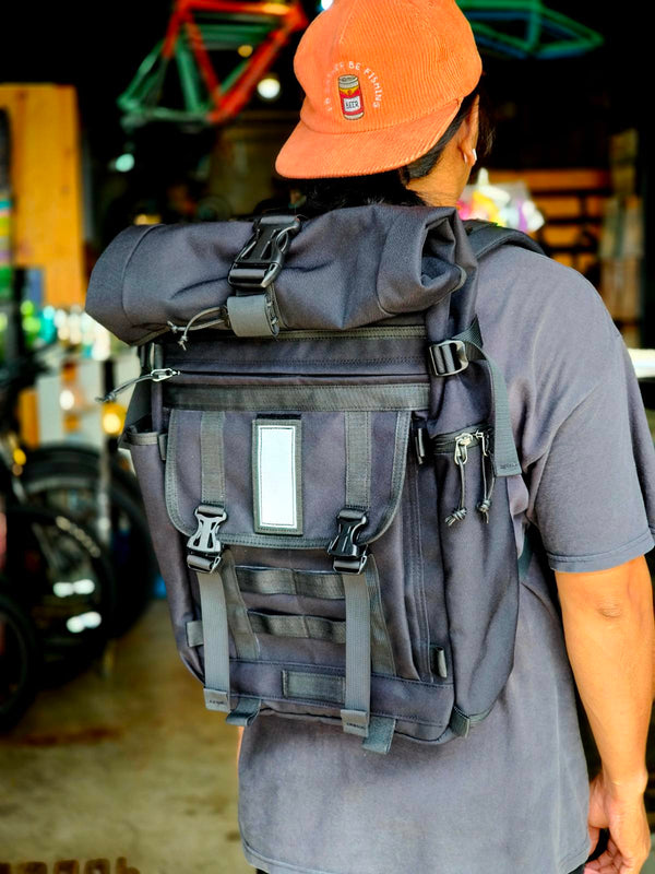 Backpack - Exonomad, Rolltop Black – BMX Cycle Center
